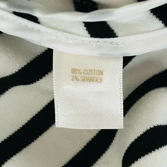 Kate Spade New York | Start A New Chapter Striped Jacket Size XS White Black - Picture 11 of 12